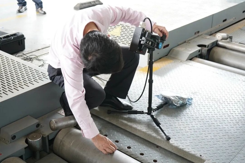 Анче учествуваше во тестот за калибрација на лице место за стандардот поврзан со безбедноста на возилата